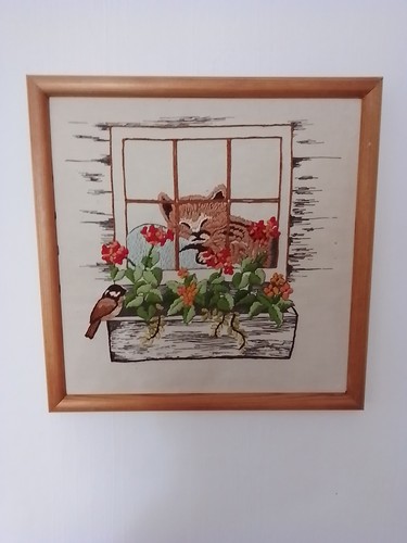 Handarbeit stick bild mit - handarbeit,
