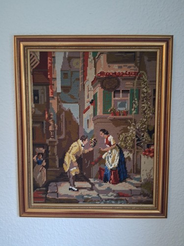 Gobelin stickbild mit - gobelin,