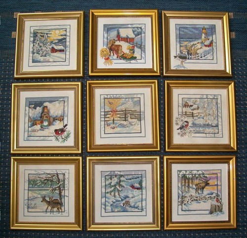 Kleine fertiges stickbilder - kleine,